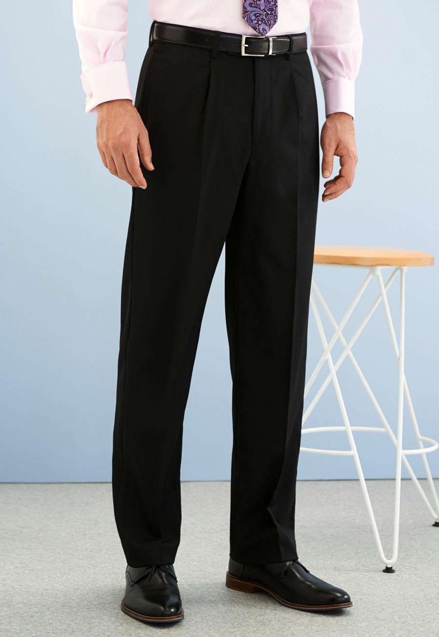 Trouser Front Options No Pleats Single Pleats  Double Pleats  Proper  Cloth Help