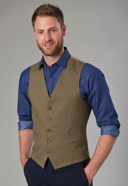 Emilio Check Waistcoat