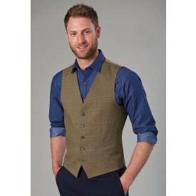 Emilio Check Waistcoat