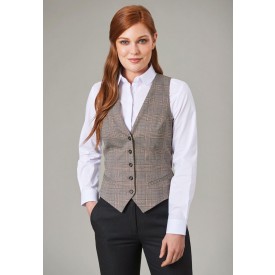 Olivia Check Waistcoat