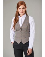 Olivia Check Waistcoat