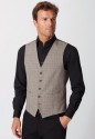 Emilio Check Waistcoat